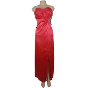 My Michelle women's pink tube gown size 9